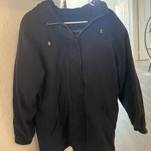 London Fog Black Quilted Jacket